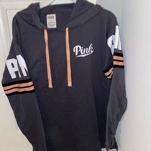 VS PINK Hooded Campus Tee